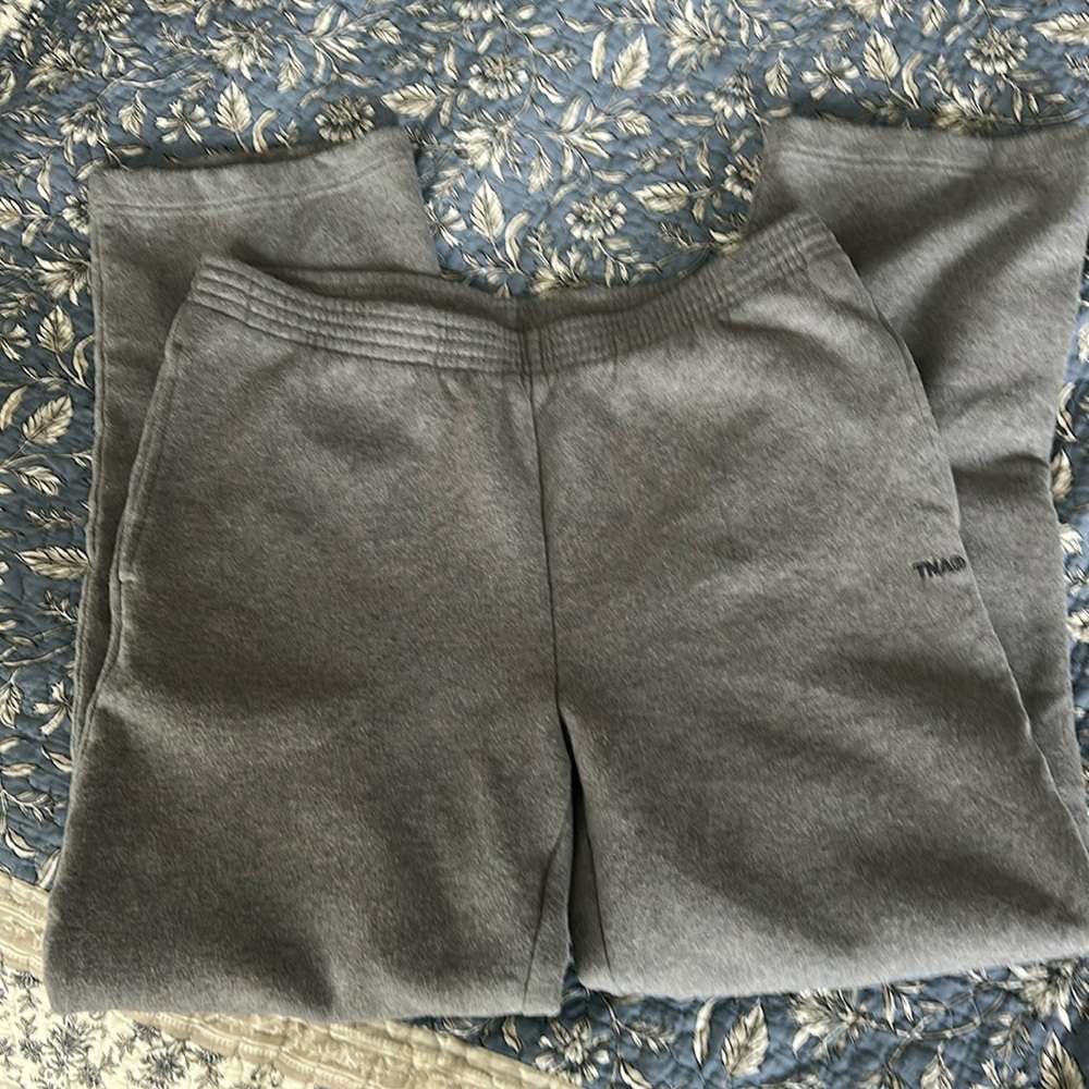 TNA Gray sweat fleece cozy fleece